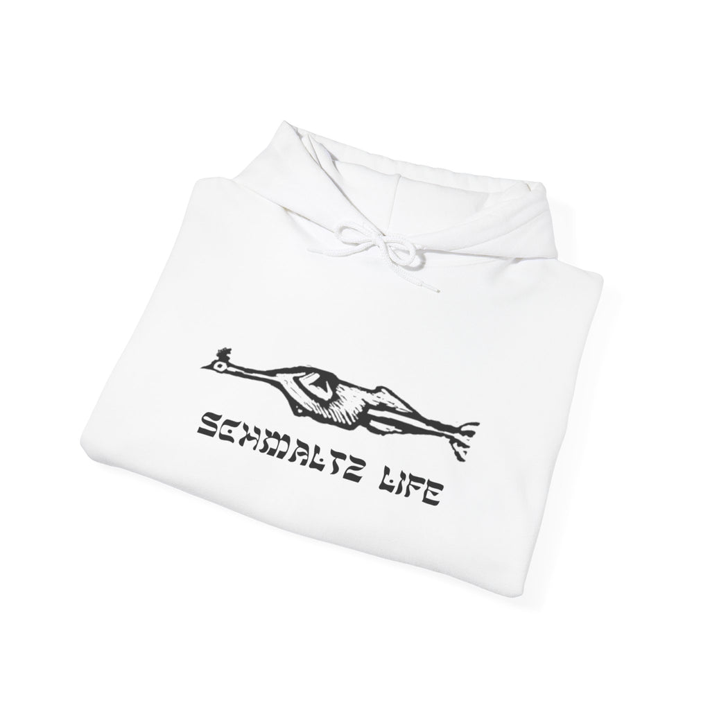 Schmaltz Life Hoodie — Chill Life Chicken Fat Logo