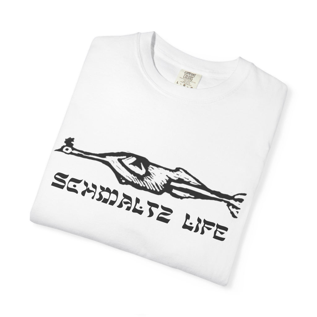 Schmaltz Life T‑Shirt — Vintage Chicken Fat Graphic Tee