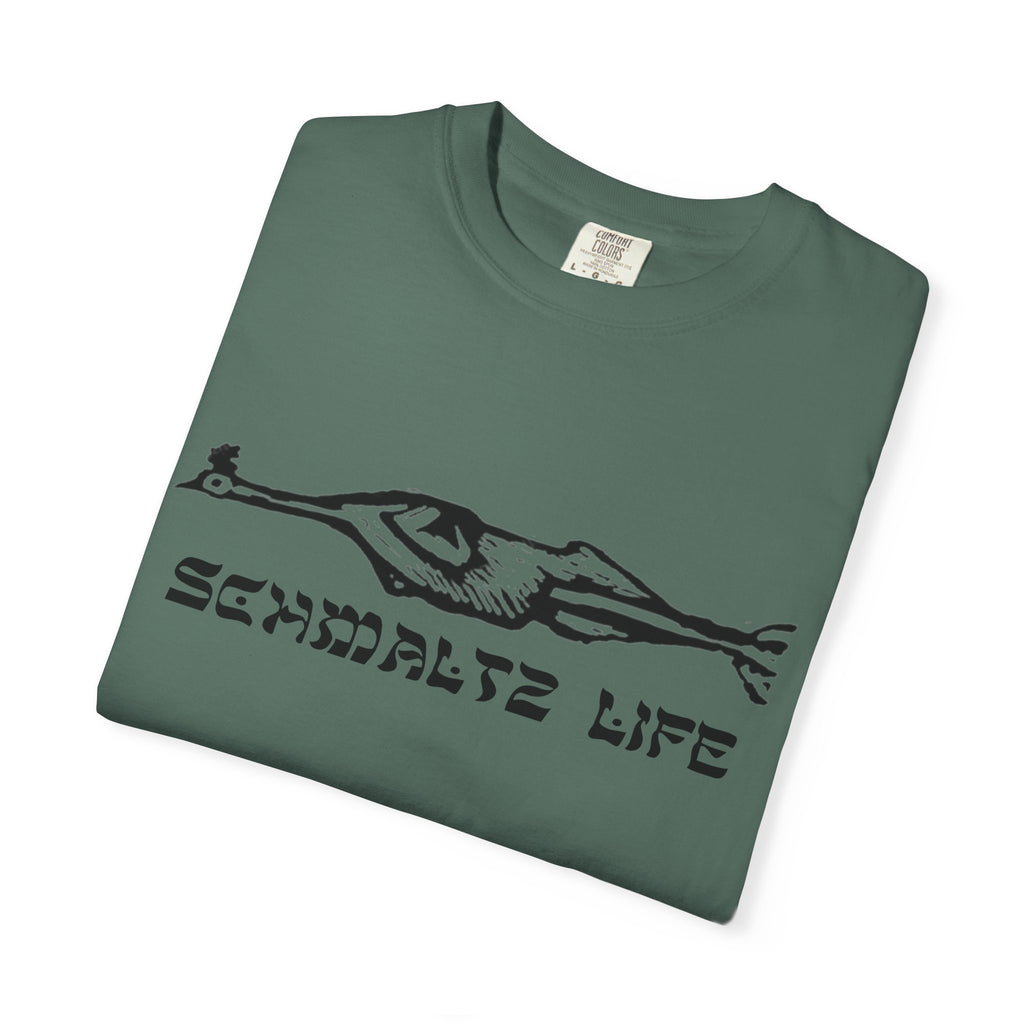 Schmaltz Life T‑Shirt — Vintage Chicken Fat Graphic Tee