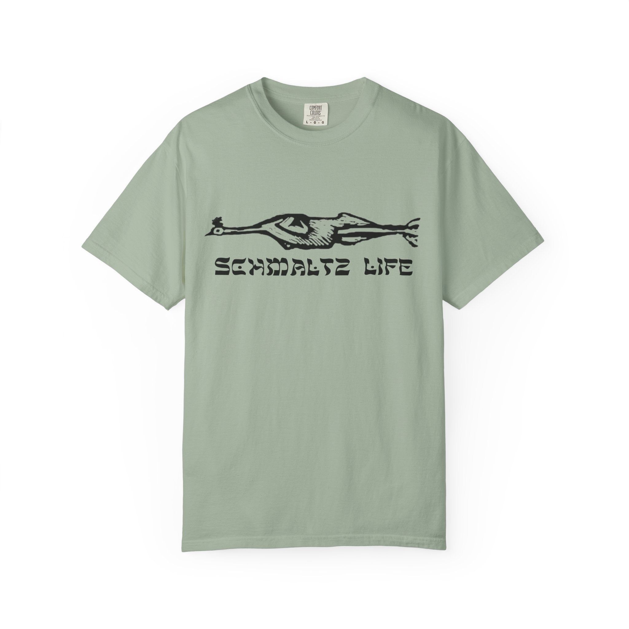 Schmaltz Life T‑Shirt — Vintage Chicken Fat Graphic Tee