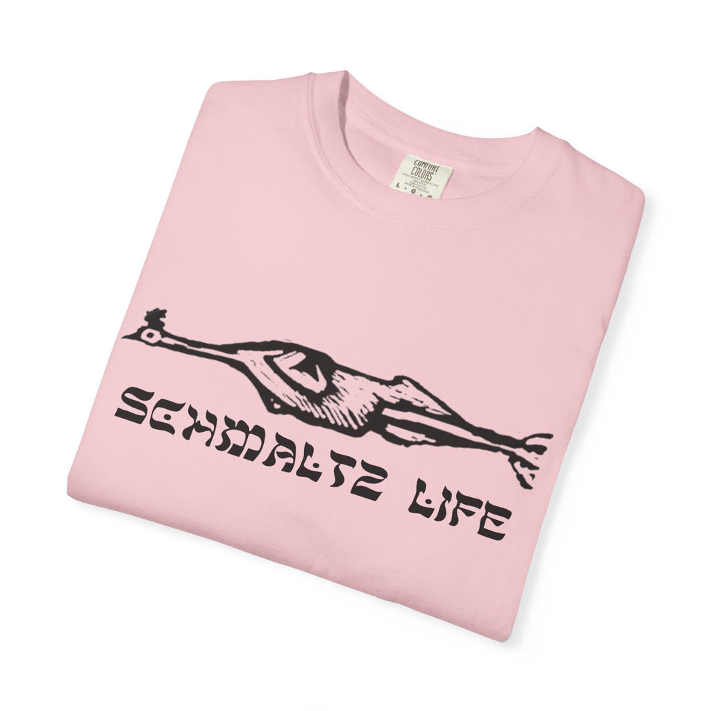 Schmaltz Life T‑Shirt — Vintage Chicken Fat Graphic Tee
