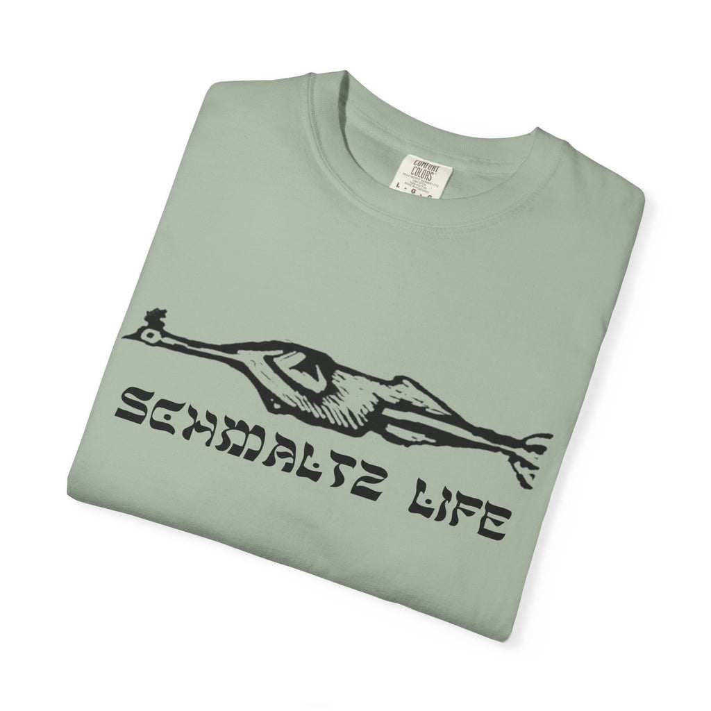Schmaltz Life T‑Shirt — Vintage Chicken Fat Graphic Tee