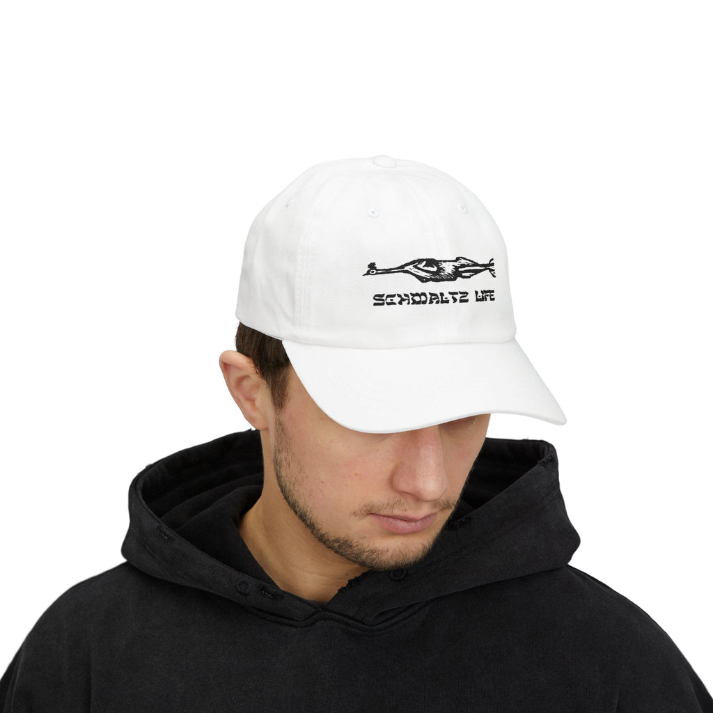 Schmaltz Life — 'Schmaltz Life' Minimal Embroidered Chicken fat Hat