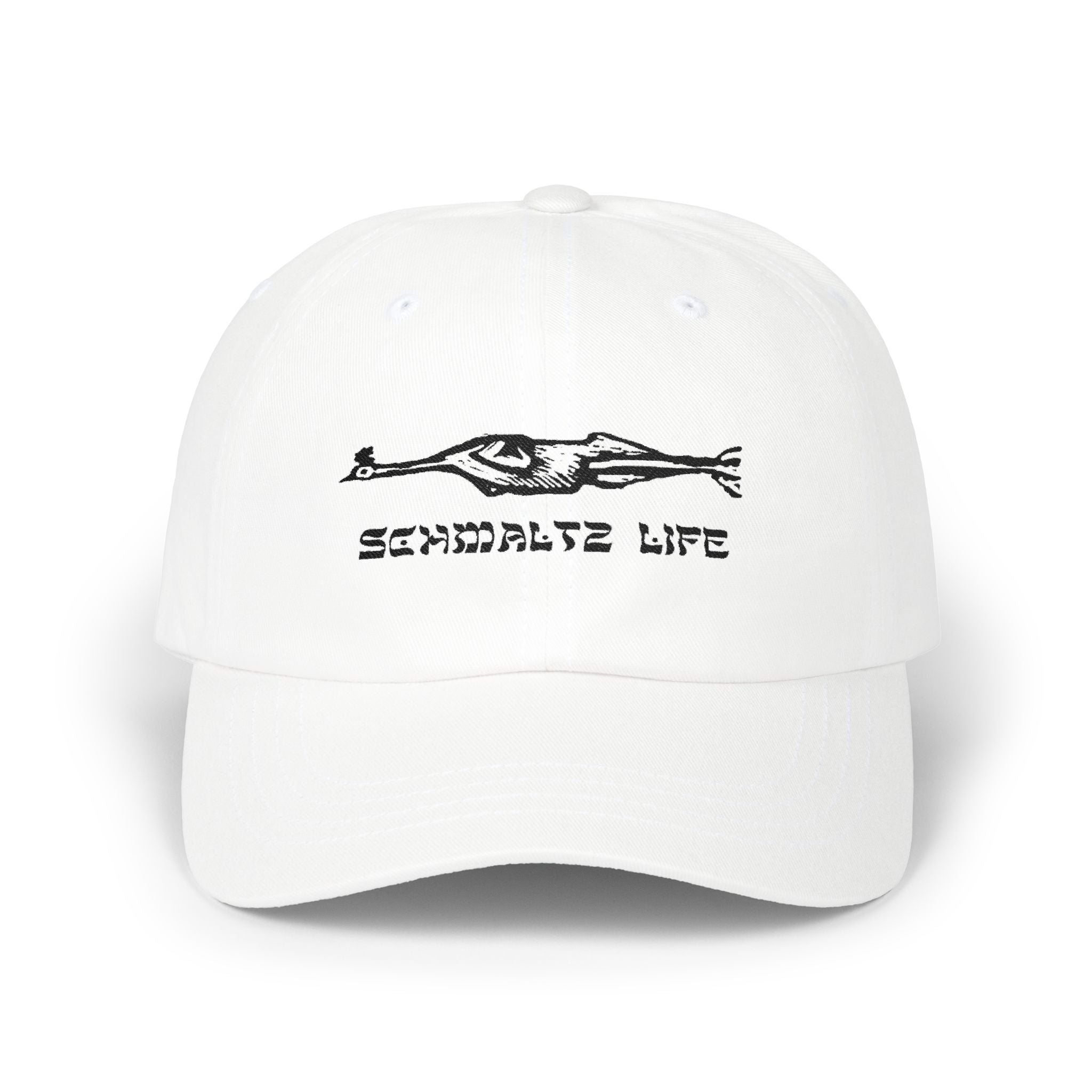 Schmaltz Life — 'Schmaltz Life' Minimal Embroidered Chicken fat Hat