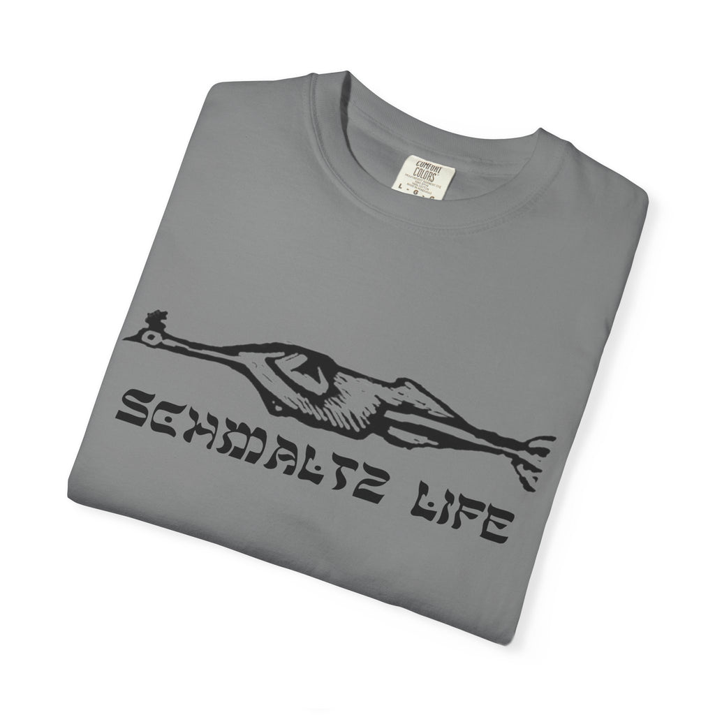 Schmaltz Life T‑Shirt — Vintage Chicken Fat Graphic Tee
