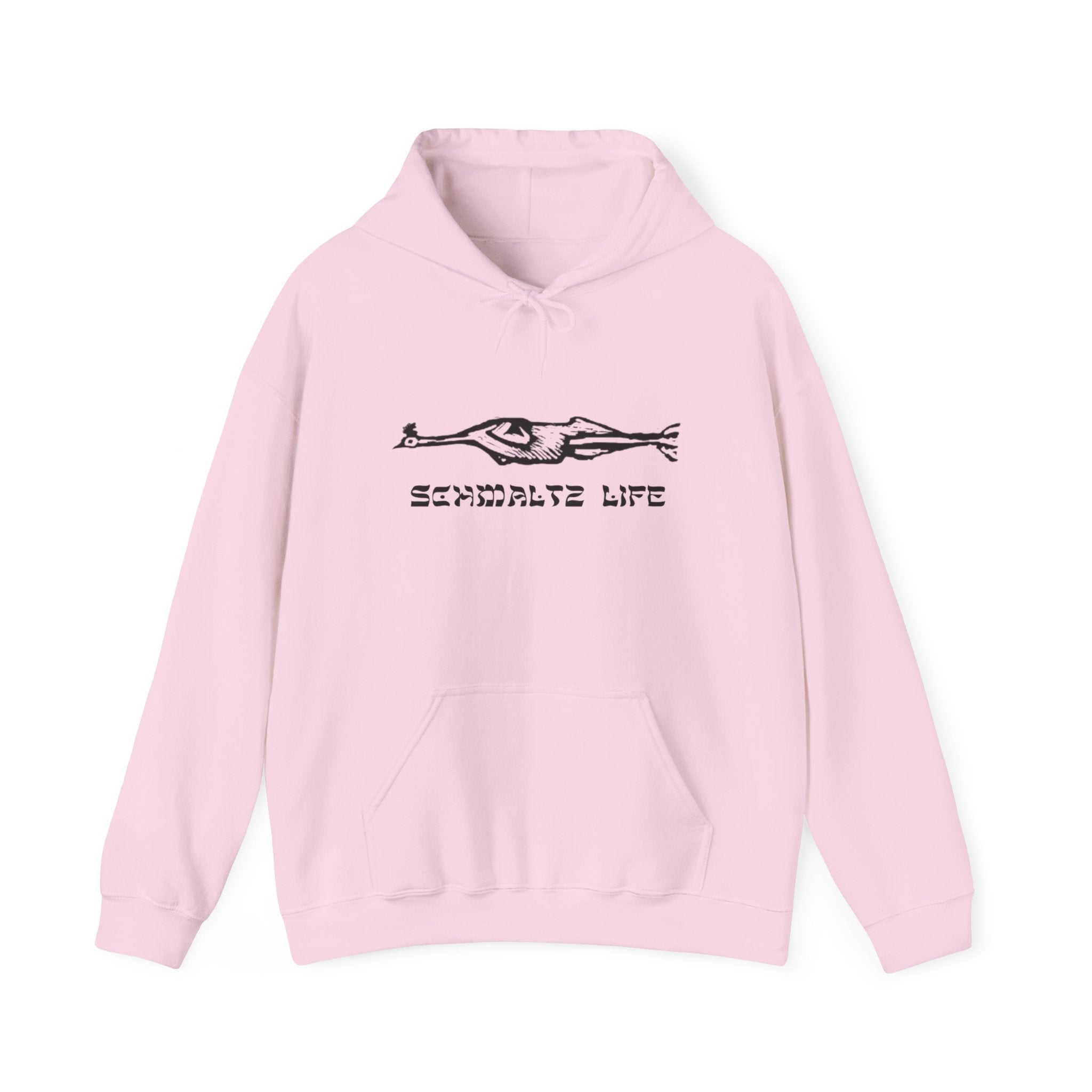 Schmaltz Life Hoodie — Chill Life Chicken Fat Logo