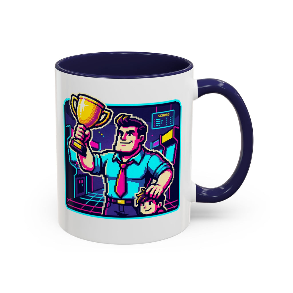 Retro Gamer Fathers Day Mug | Retro Gamer Trophy Coffee Cup