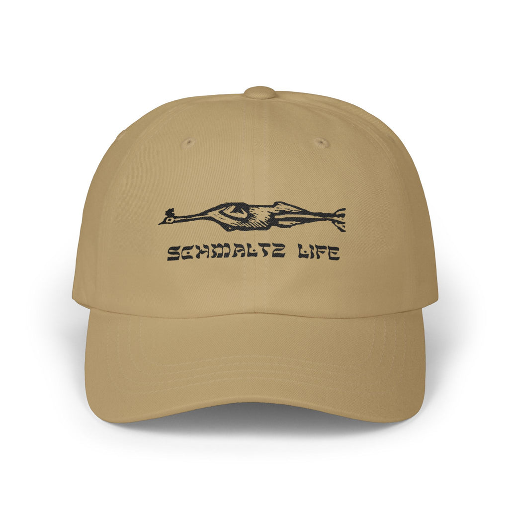 Schmaltz Life — 'Schmaltz Life' Minimal Embroidered Chicken fat Hat