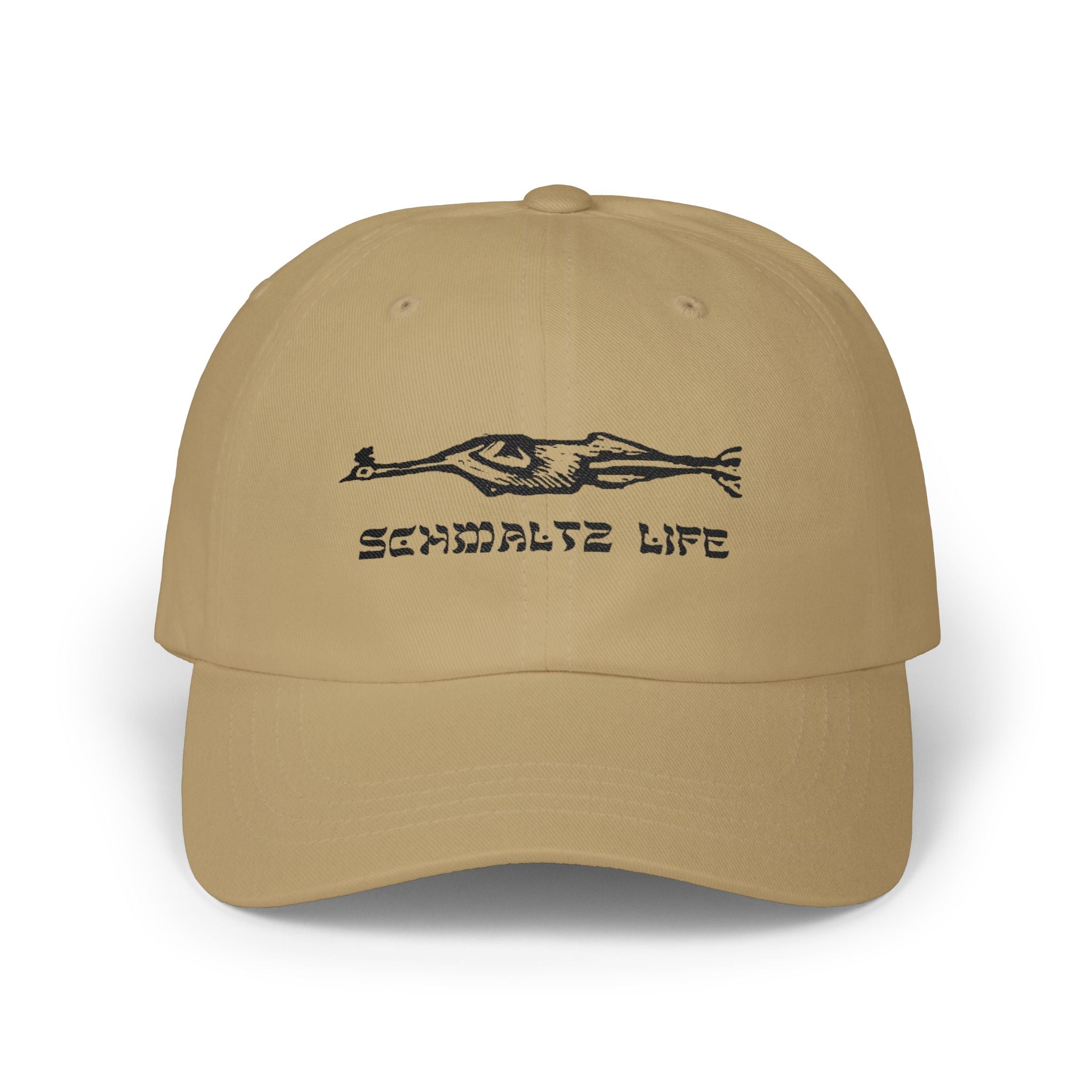Schmaltz Life — 'Schmaltz Life' Minimal Embroidered Chicken fat Hat