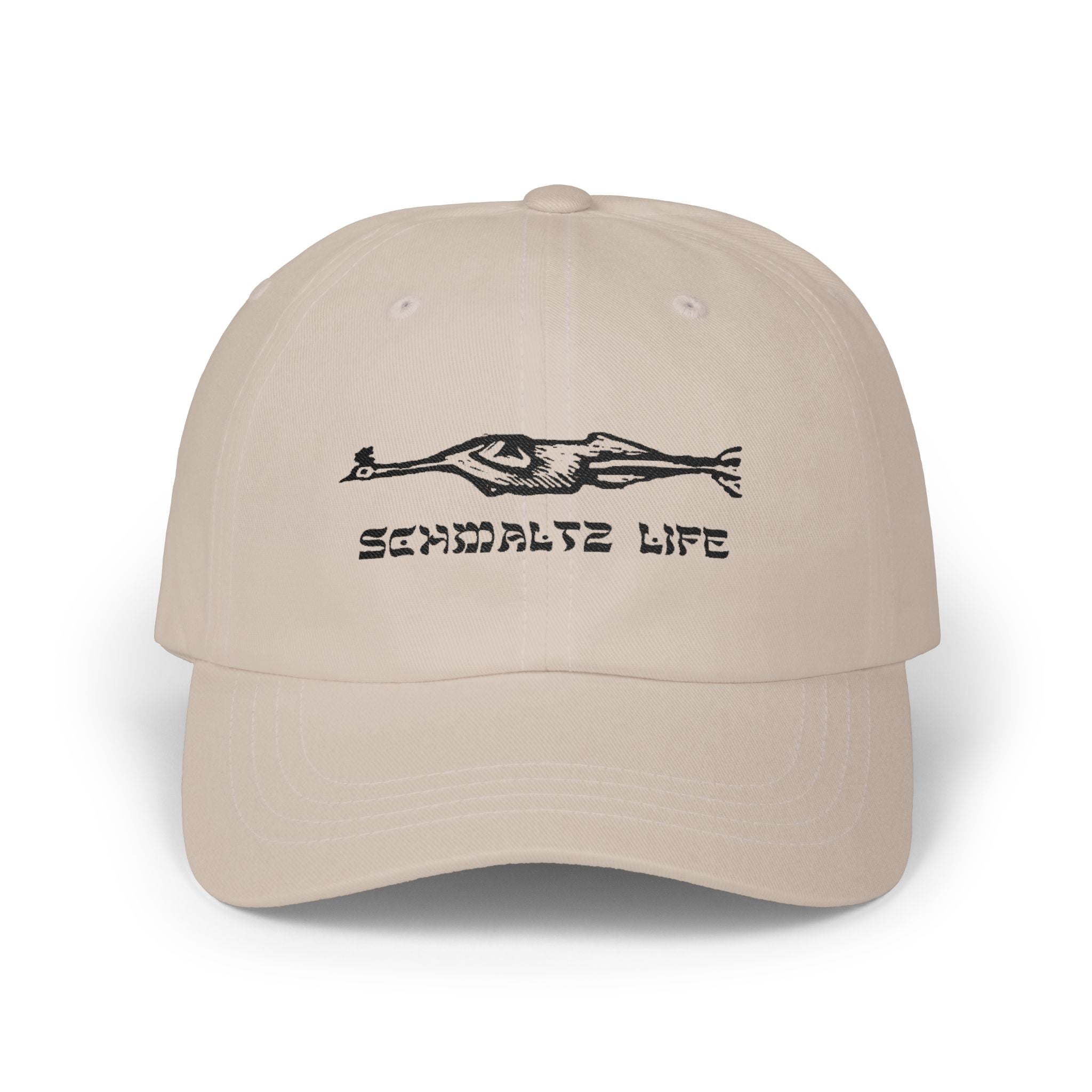 Schmaltz Life — 'Schmaltz Life' Minimal Embroidered Chicken fat Hat