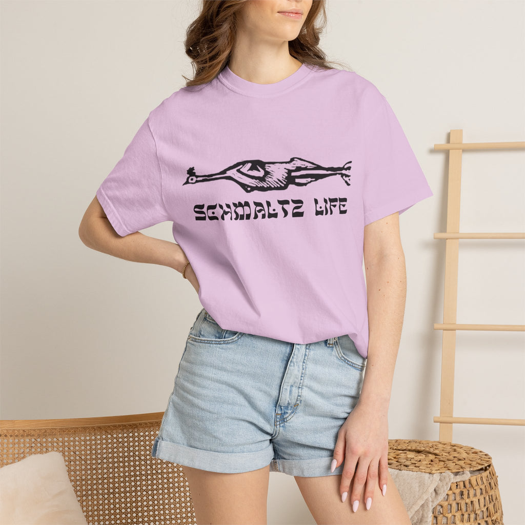 Schmaltz Life T‑Shirt — Vintage Chicken Fat Graphic Tee
