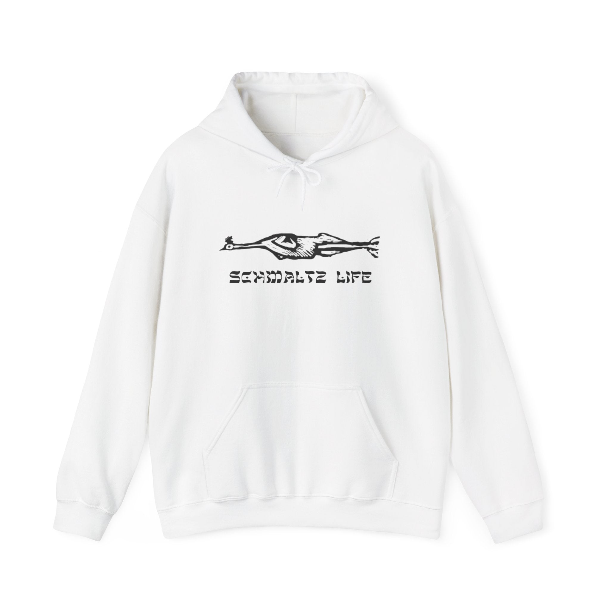 Schmaltz Life Hoodie — Chill Life Chicken Fat Logo