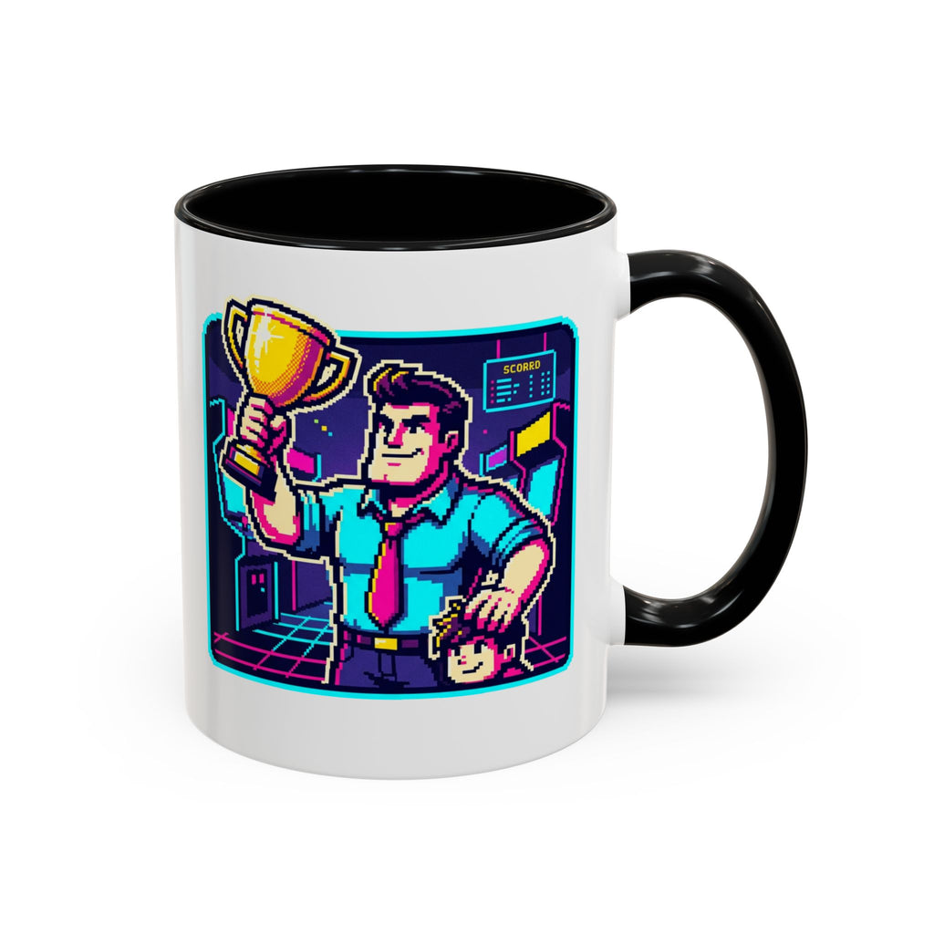 Retro Gamer Fathers Day Mug | Retro Gamer Trophy Coffee Cup
